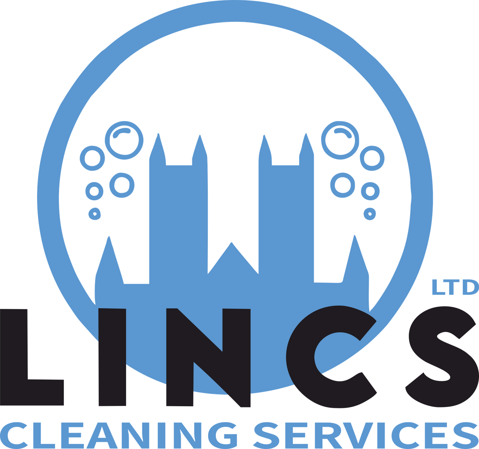 Lincs Cleaning Logo